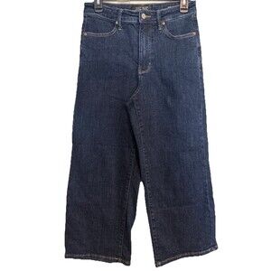 Judy Blue Women's Jeans Capri Wide Leg 7/28 23 In Length Stretch Denim Pants